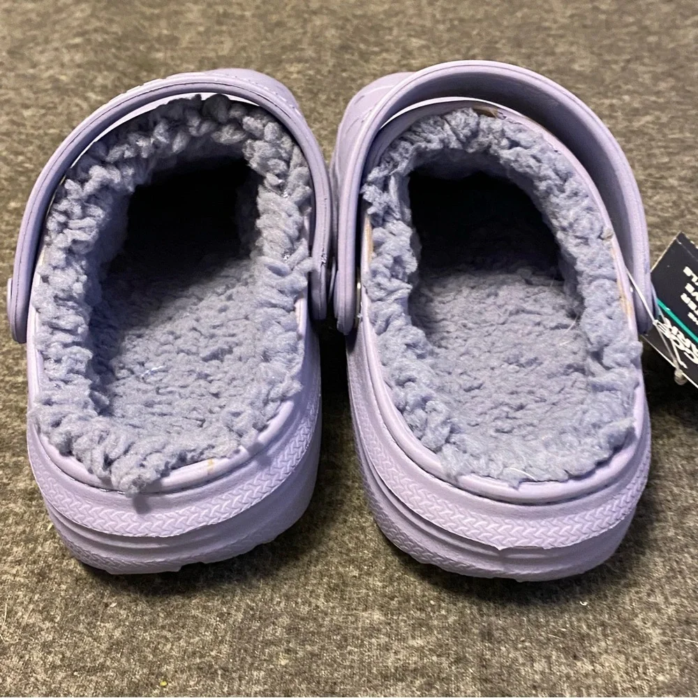 Rugged Shark Girls Size‎ 13 Purple Lined Clogs Durable Versatile Comfortable New